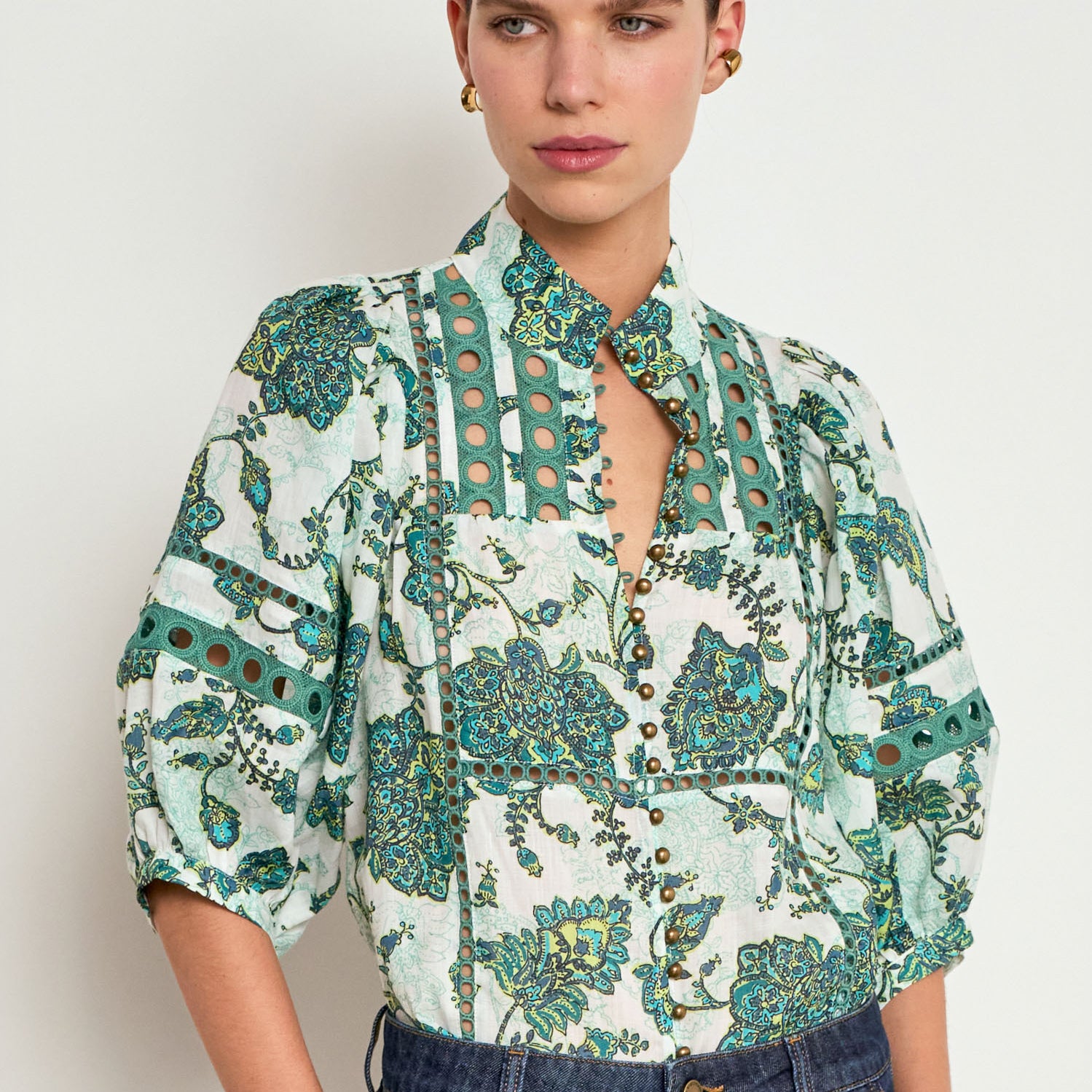 Extend Top - Garden Paisley