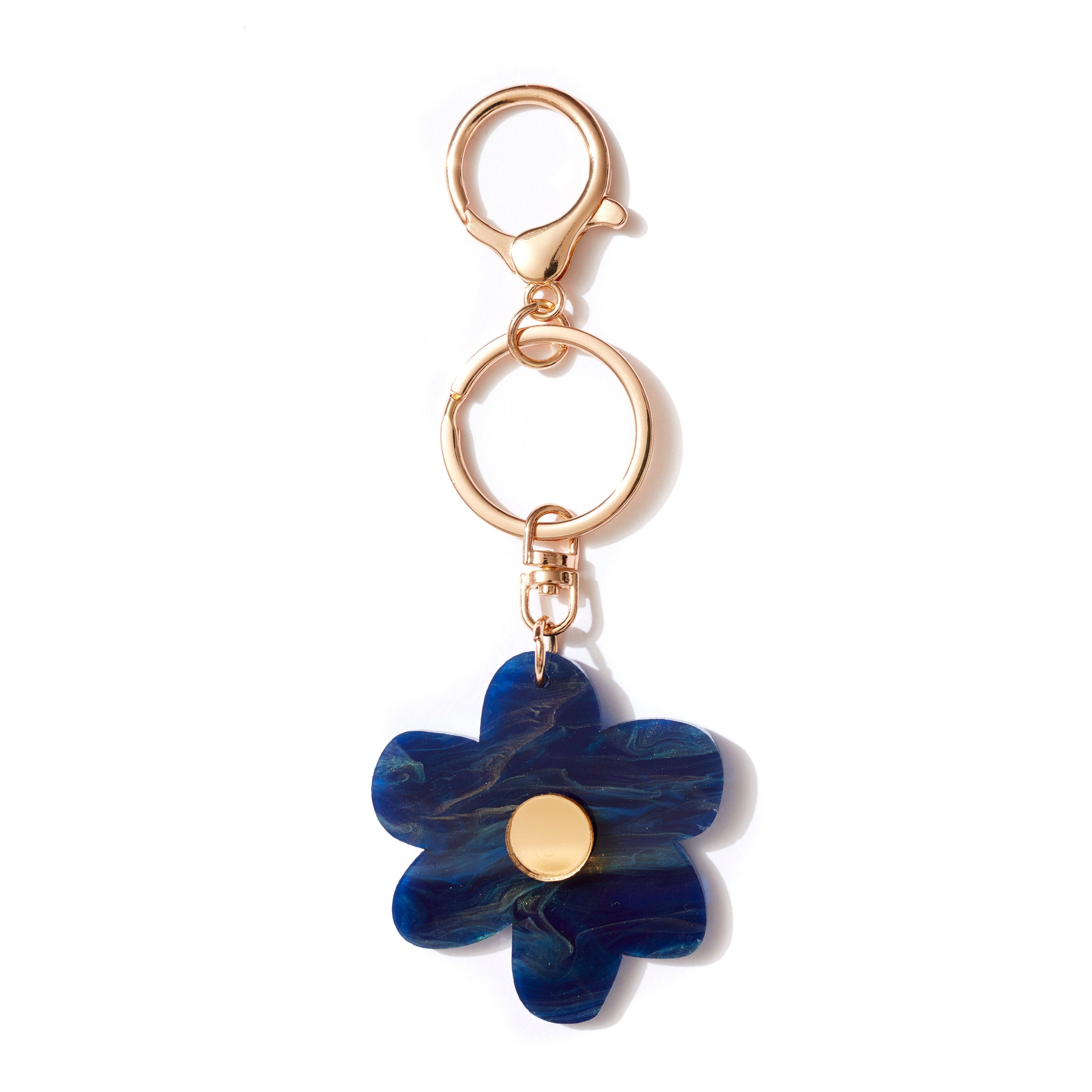 Flower keyring