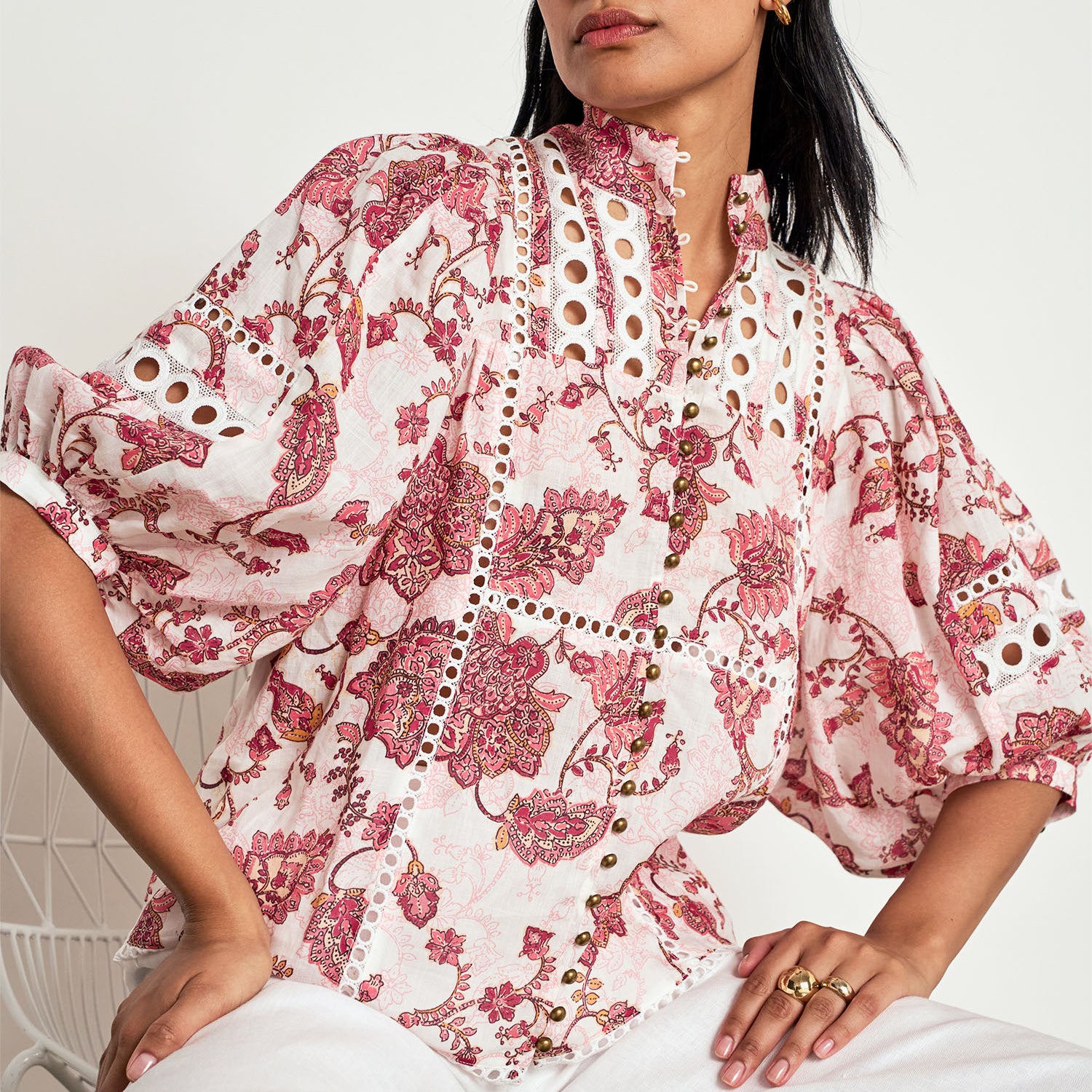 Extend Top - Rose Paisley