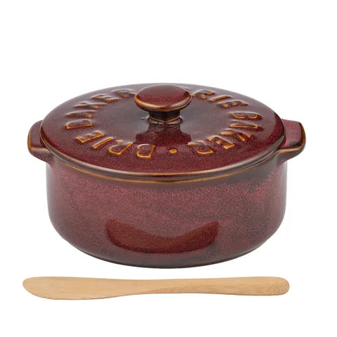Loire Cer Brie Baker - Burgundy