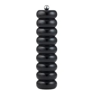Delphi Wood Salt & Pepper Grinder - Black