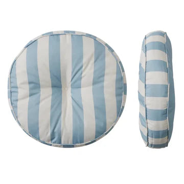 Strisce Alfresco Cushion 40cm Denim