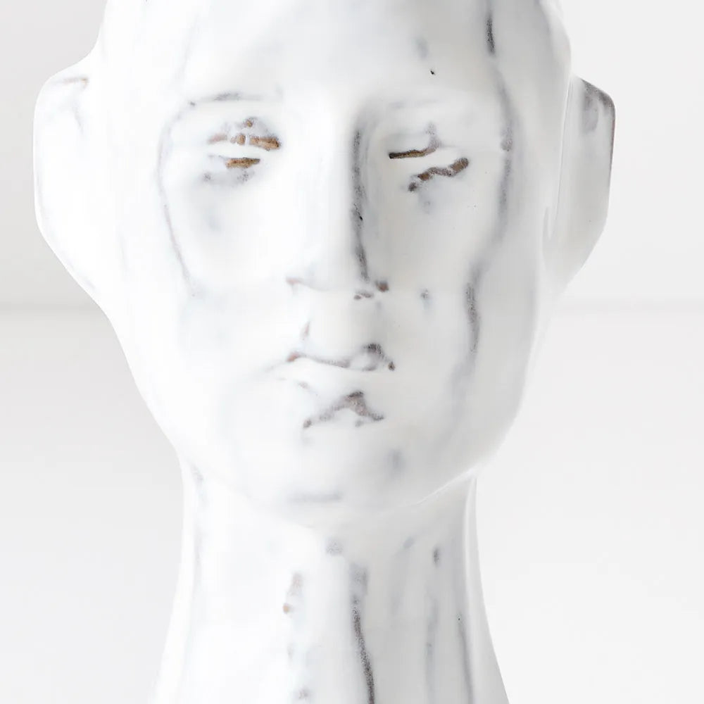 Lettie Head Object Small - White