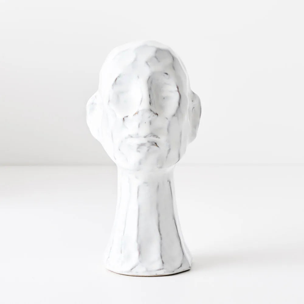Lettie Head Object Large - White