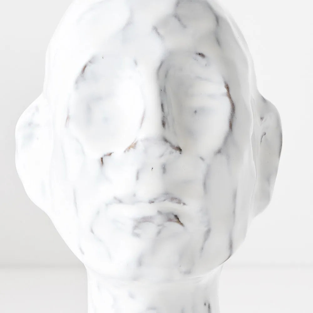 Lettie Head Object Large - White