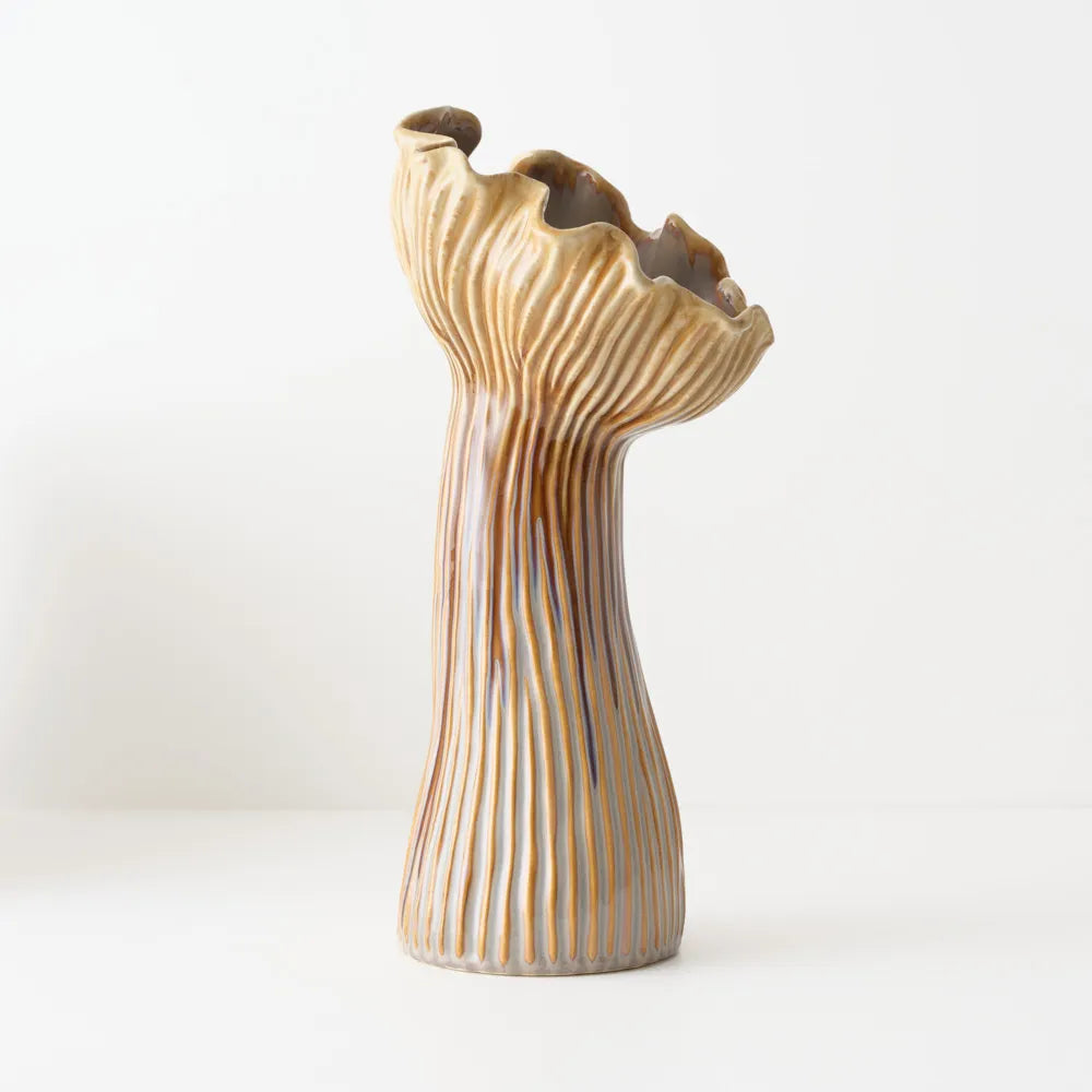 Sienna Vase Molten - Large