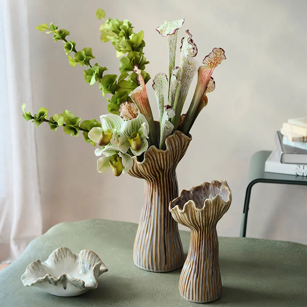 Sienna Vase Molten - Large