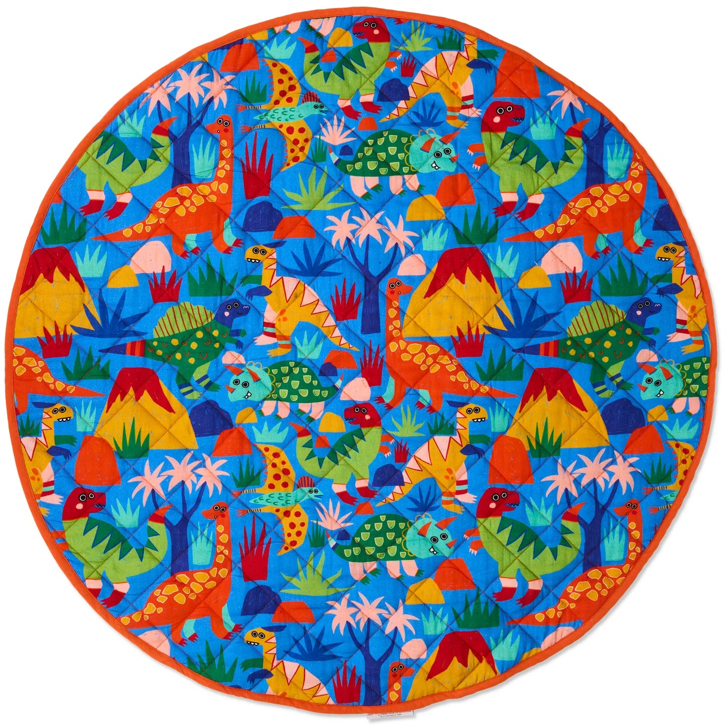 Dinosaur Roar Quilted Baby Play Mat