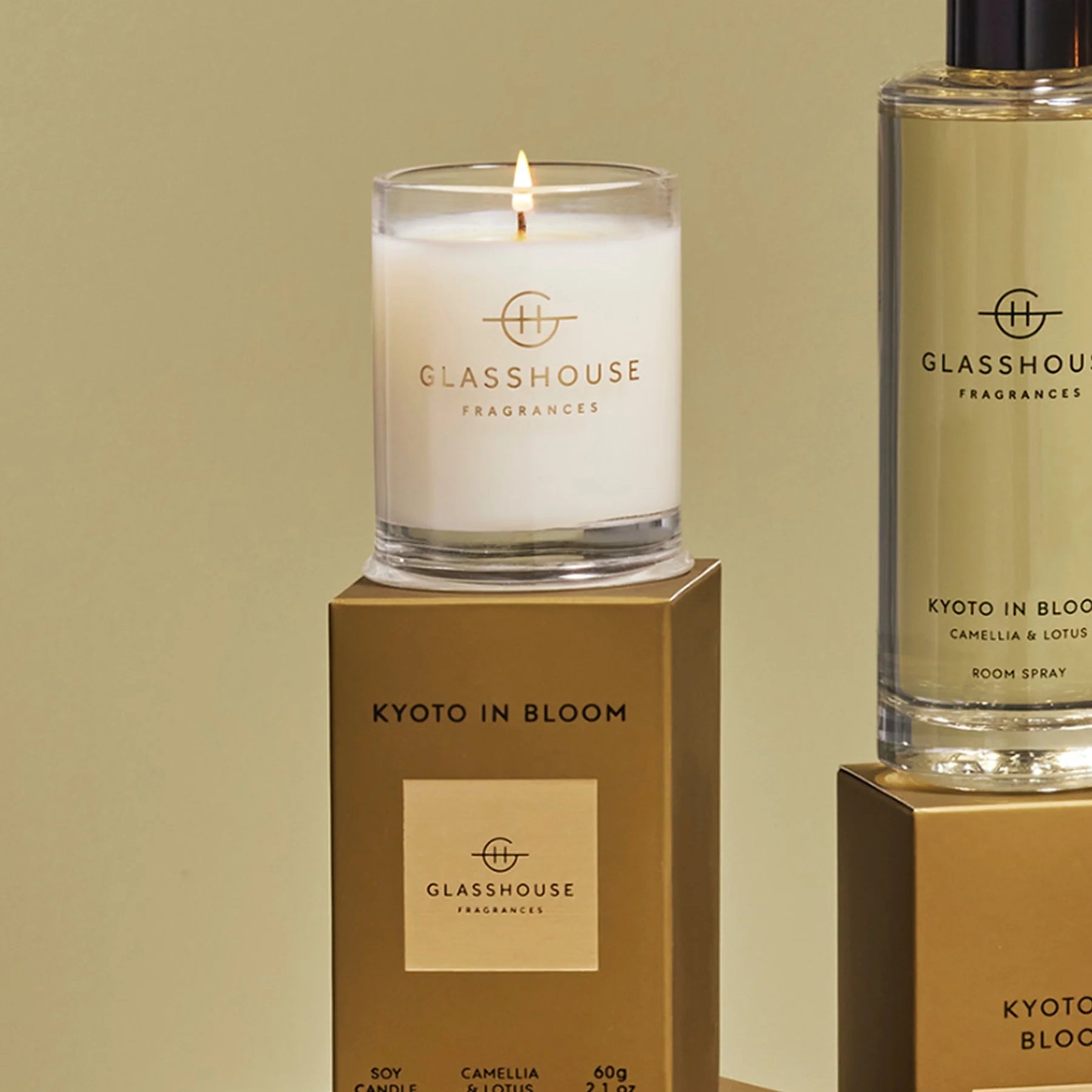 Glasshouse Kyoto in Bloom Soy Candle 60g