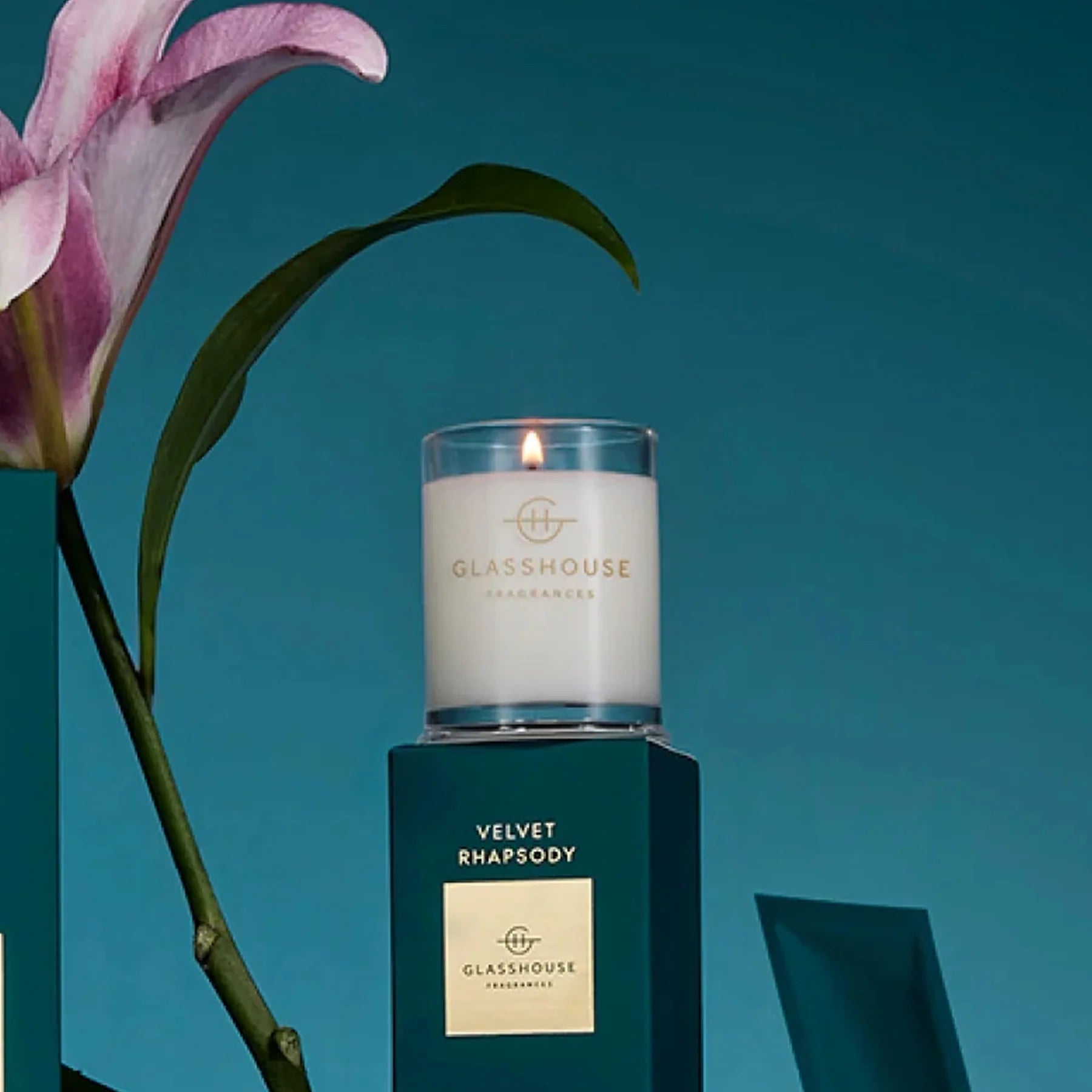 Glasshouse Velvet Rhapsody Soy Candle 60g