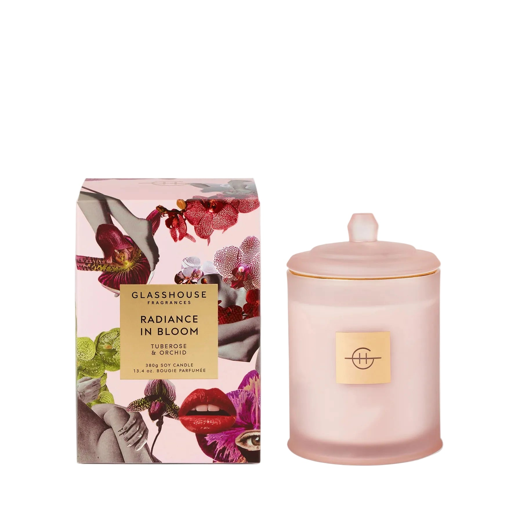 Glasshouse Radiance In Bloom Soy Candle 380g