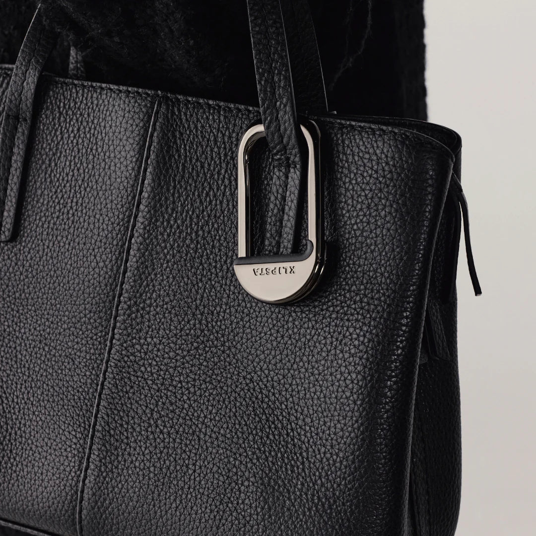 FLIP Bag Hook - Chrome Black
