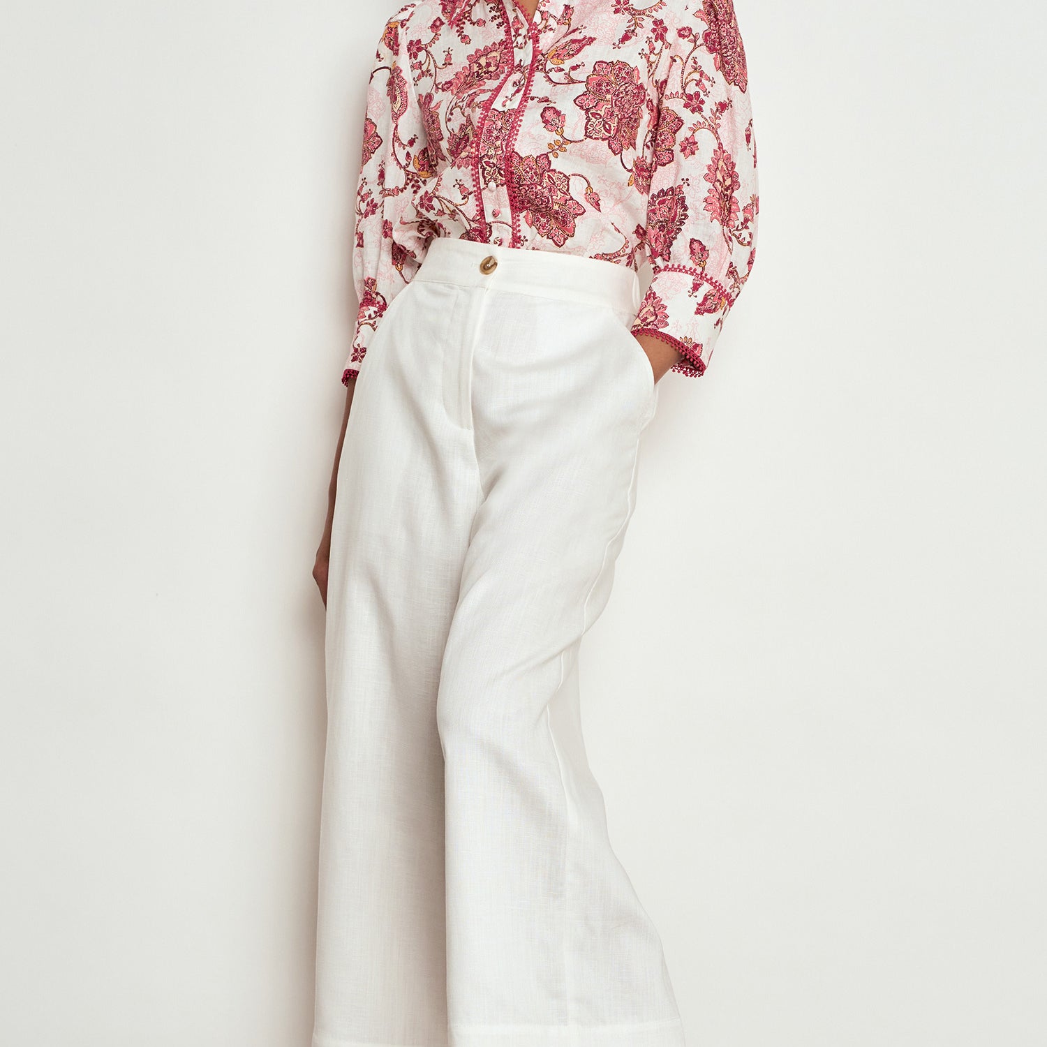 Frame Pant - Porcelain