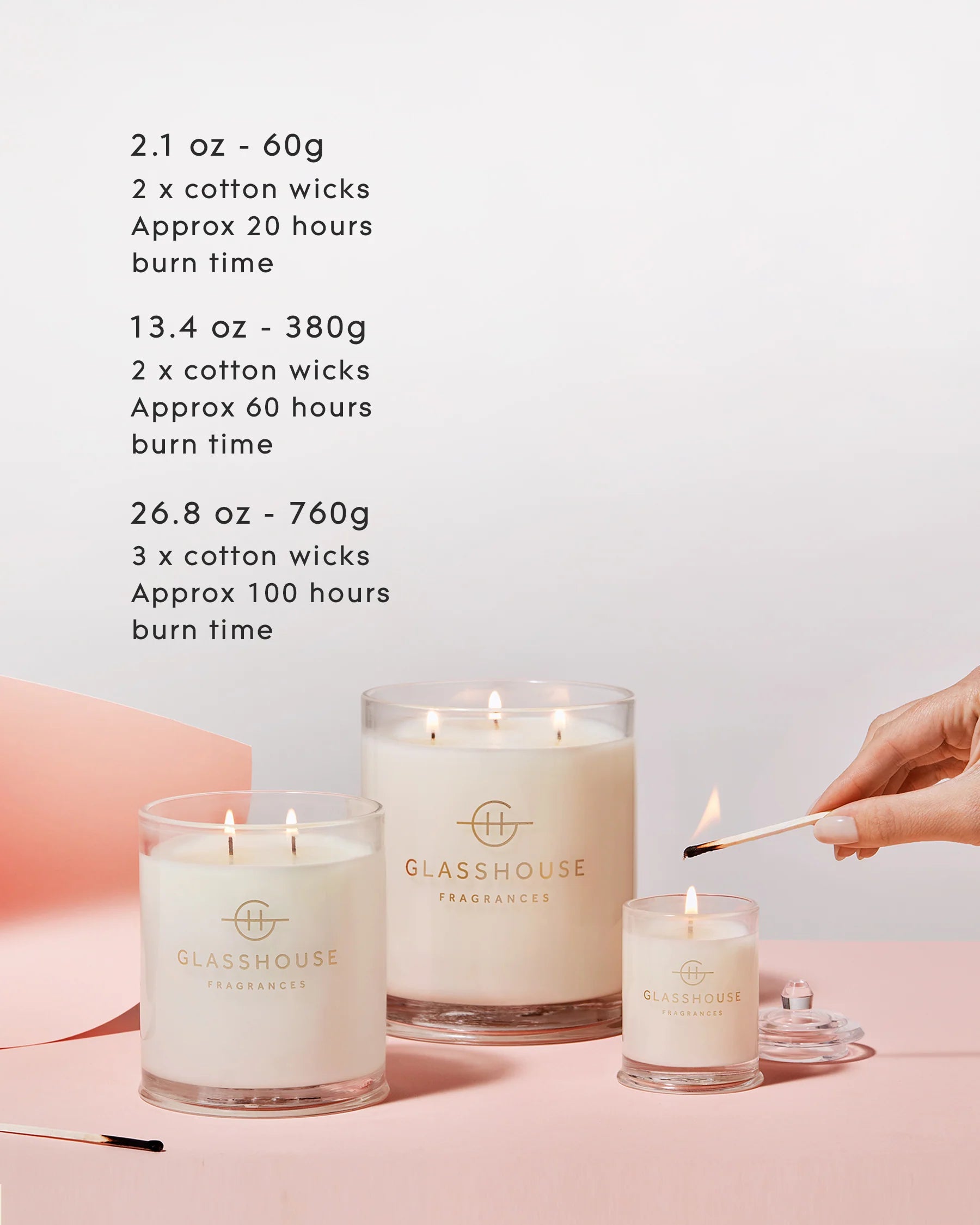 Glasshouse Kyoto in Bloom Soy Candle 60g