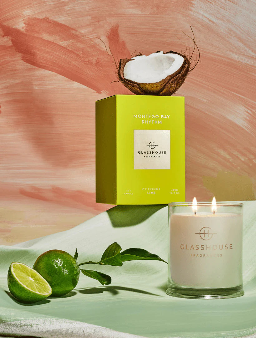 Glasshouse Montego Bay Rhythm Soy Candle 380g