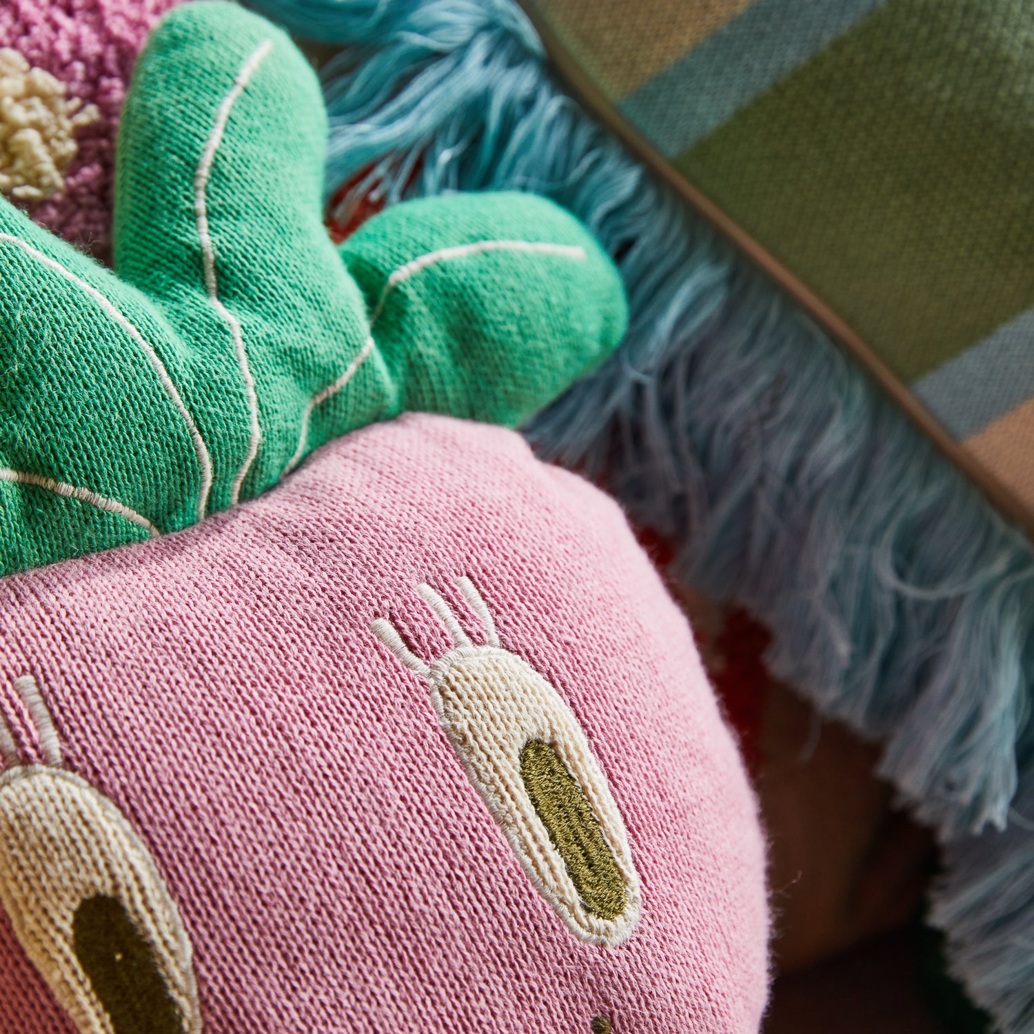 Ceecee Strawberry Cushion
