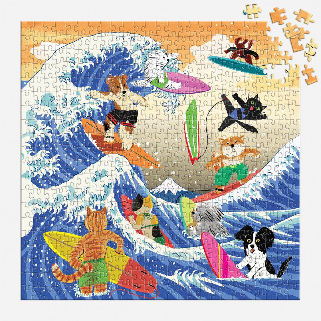 The Great Surf Puzzle 500 pc