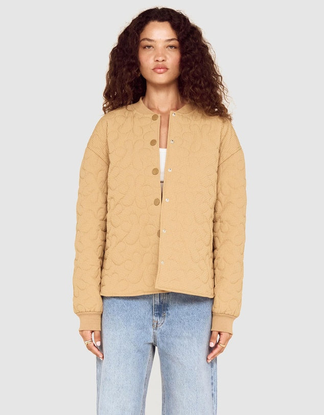 Sanna Puffer Jacket - Stone