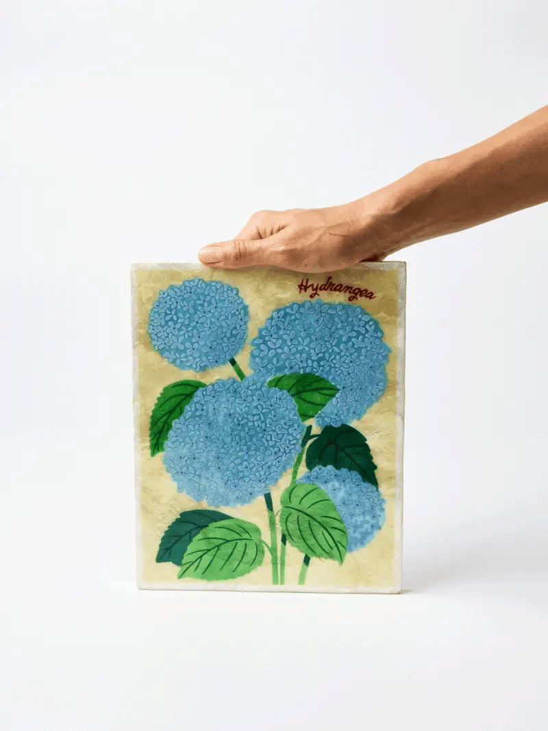 Market Wall Art Hydrangea