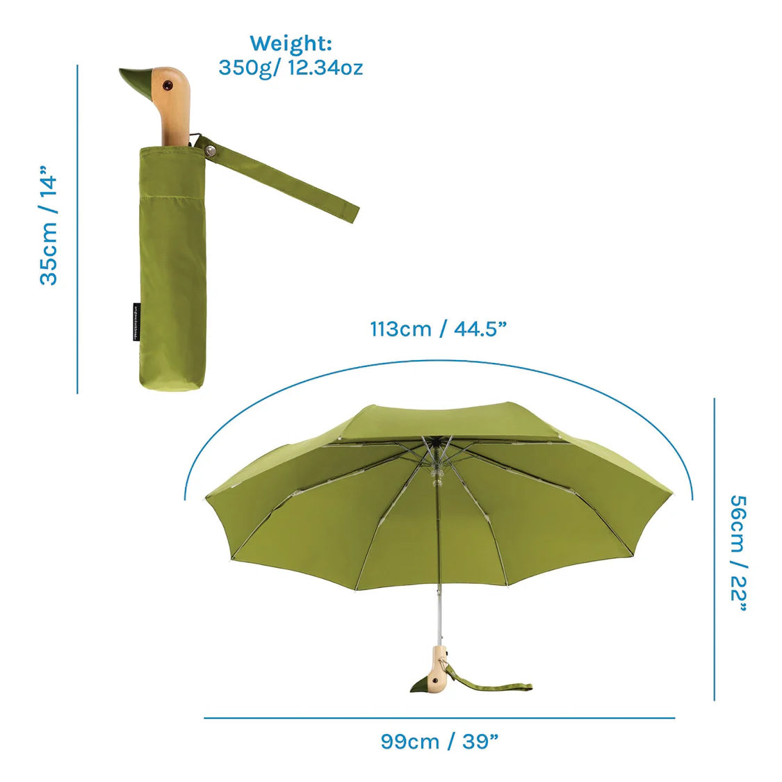 Duck Umbrella - Olive