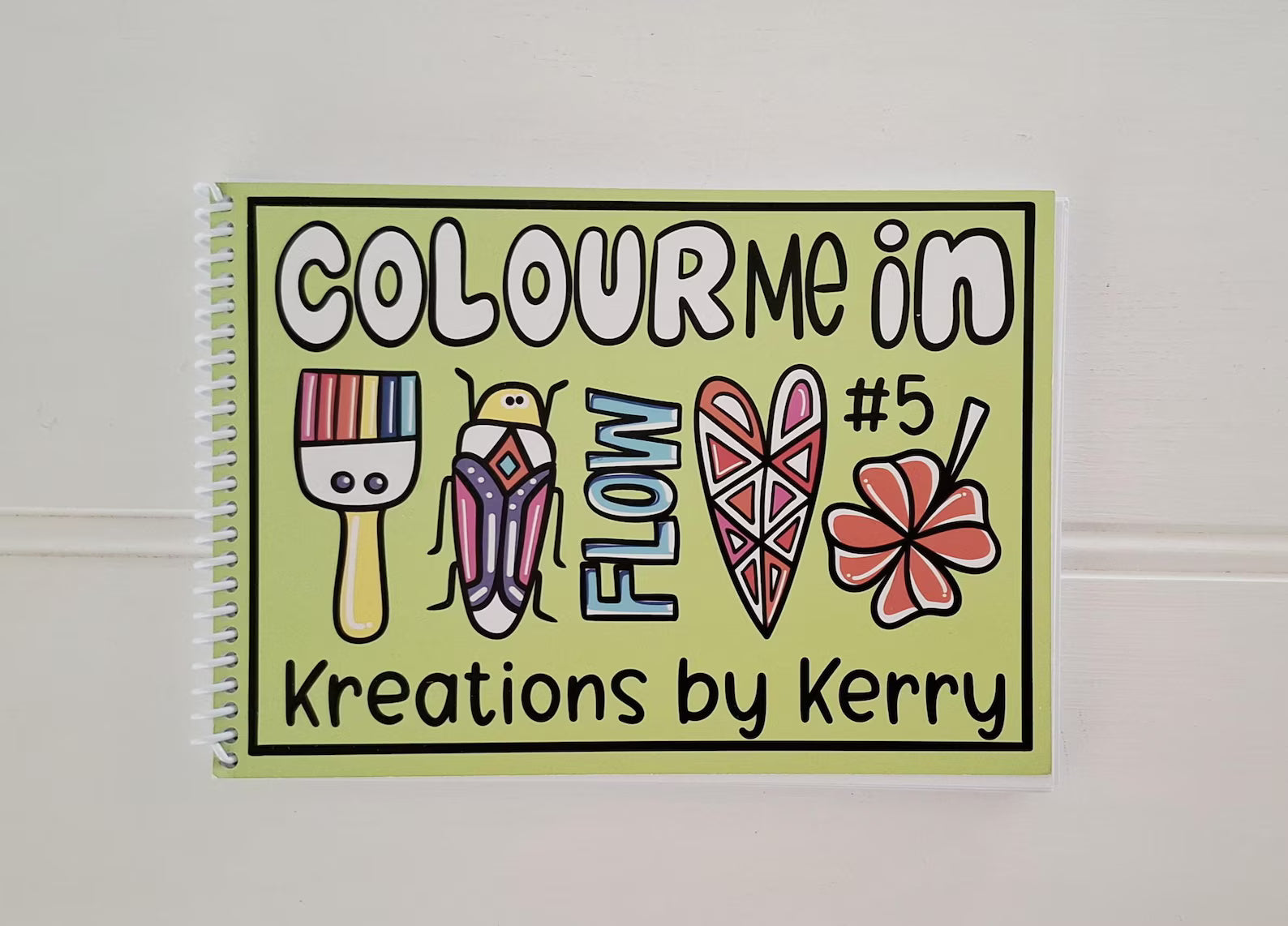 Colour Me In # 5 Green