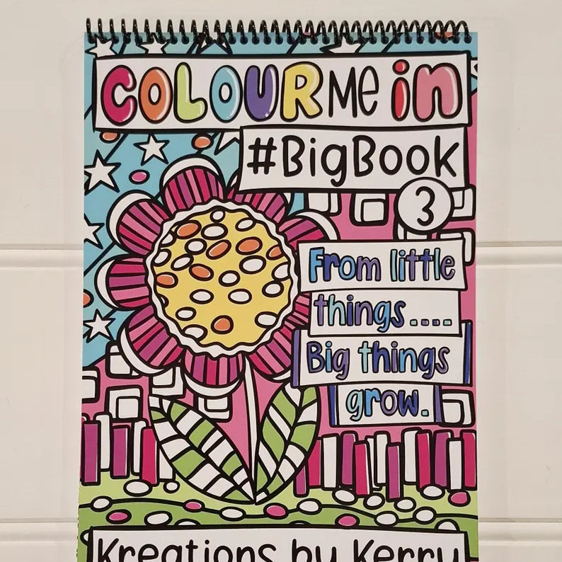 Colour Me In #BigBook 3 Postive Quotes
