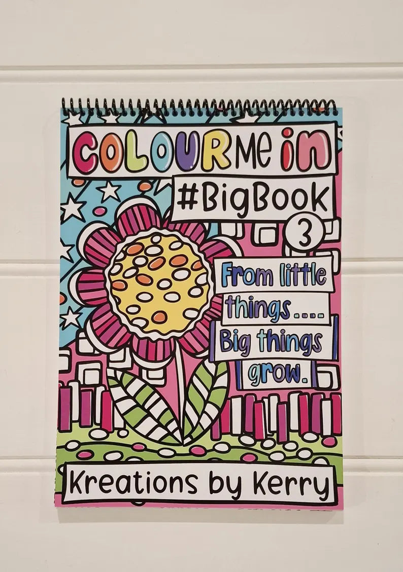 Colour Me In #BigBook 3 Postive Quotes