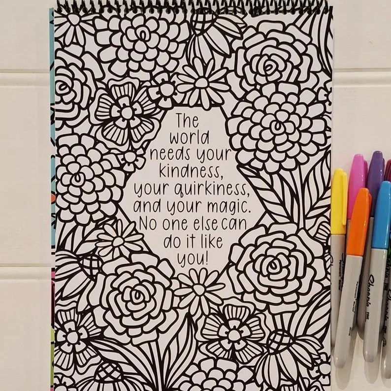 Colour Me In #BigBook 3 Postive Quotes