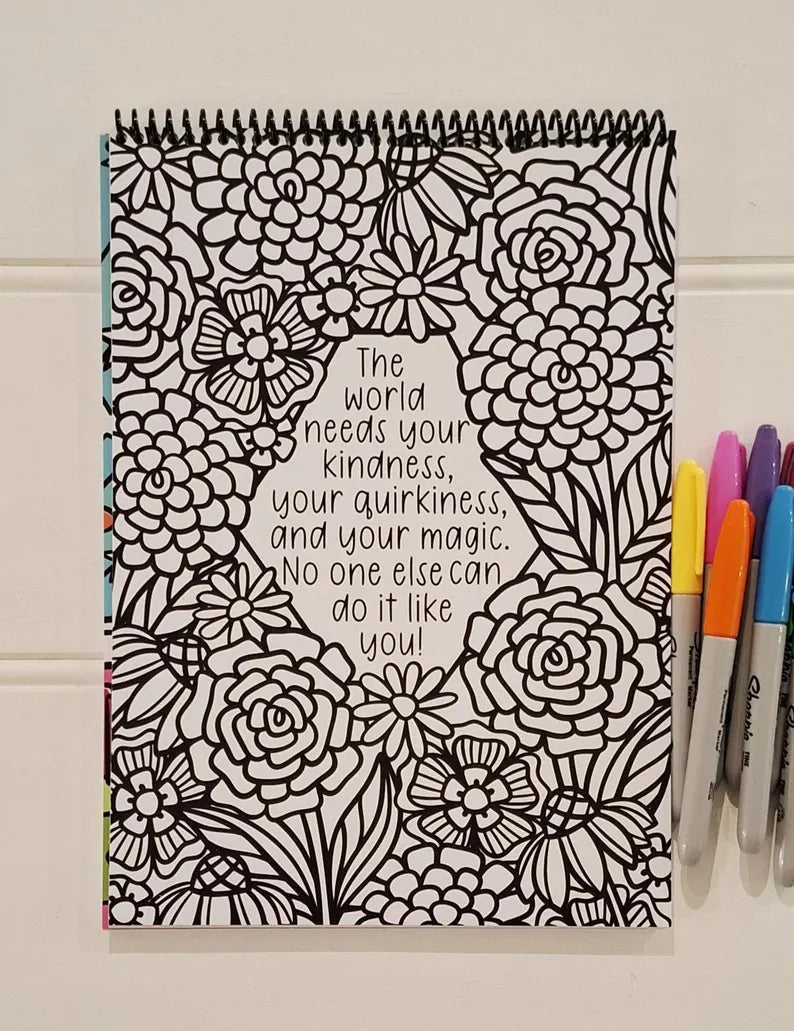 Colour Me In #BigBook 3 Postive Quotes