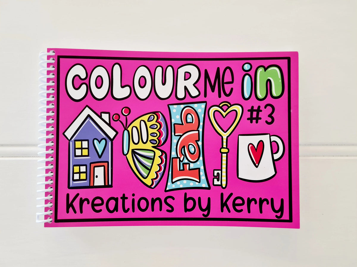 Colour Me In # 3 Pink