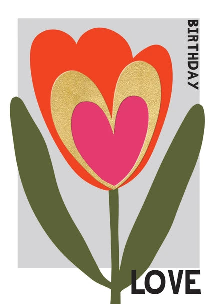 HB - Love Tulip Heart