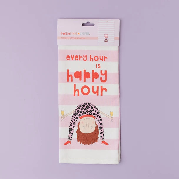 Tea Towel - Happy Hour