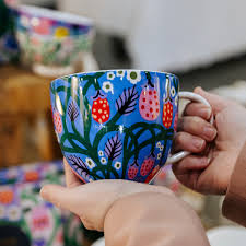 Wild Strawberries - Monika Forsberg - Mug
