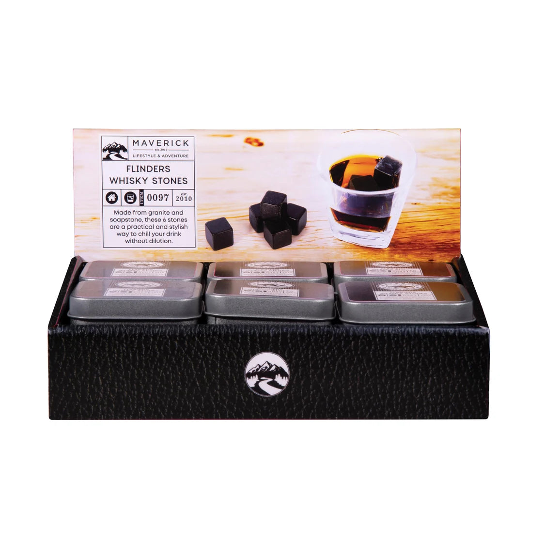 Maverick Whisky Stone Set