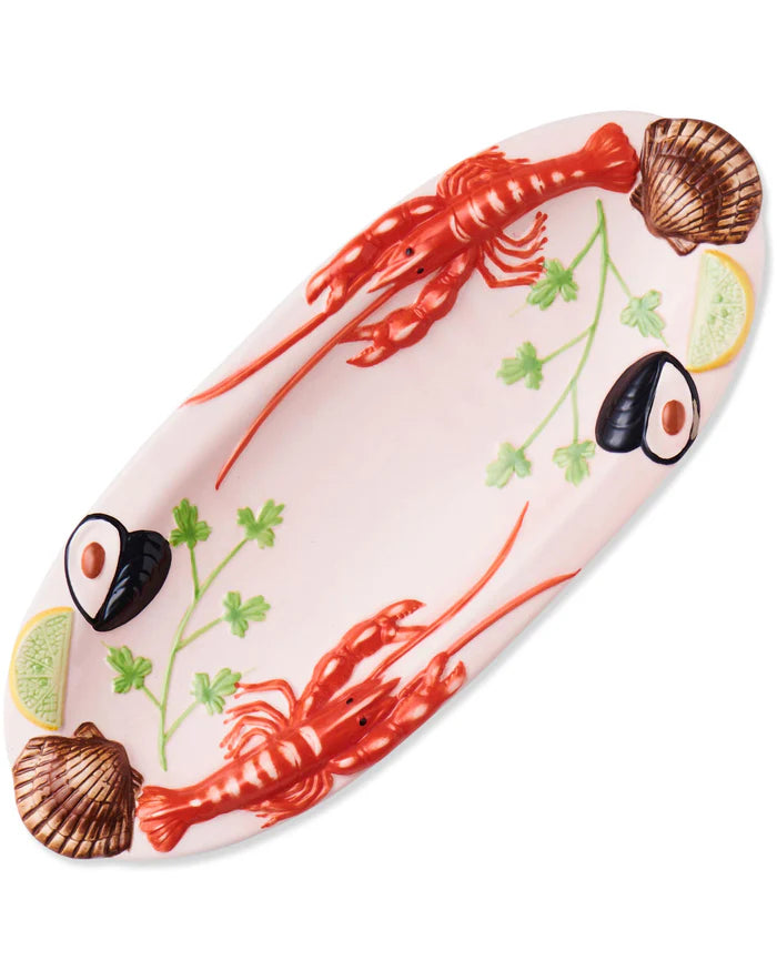 Lobster  Bisque Oval Platter Large