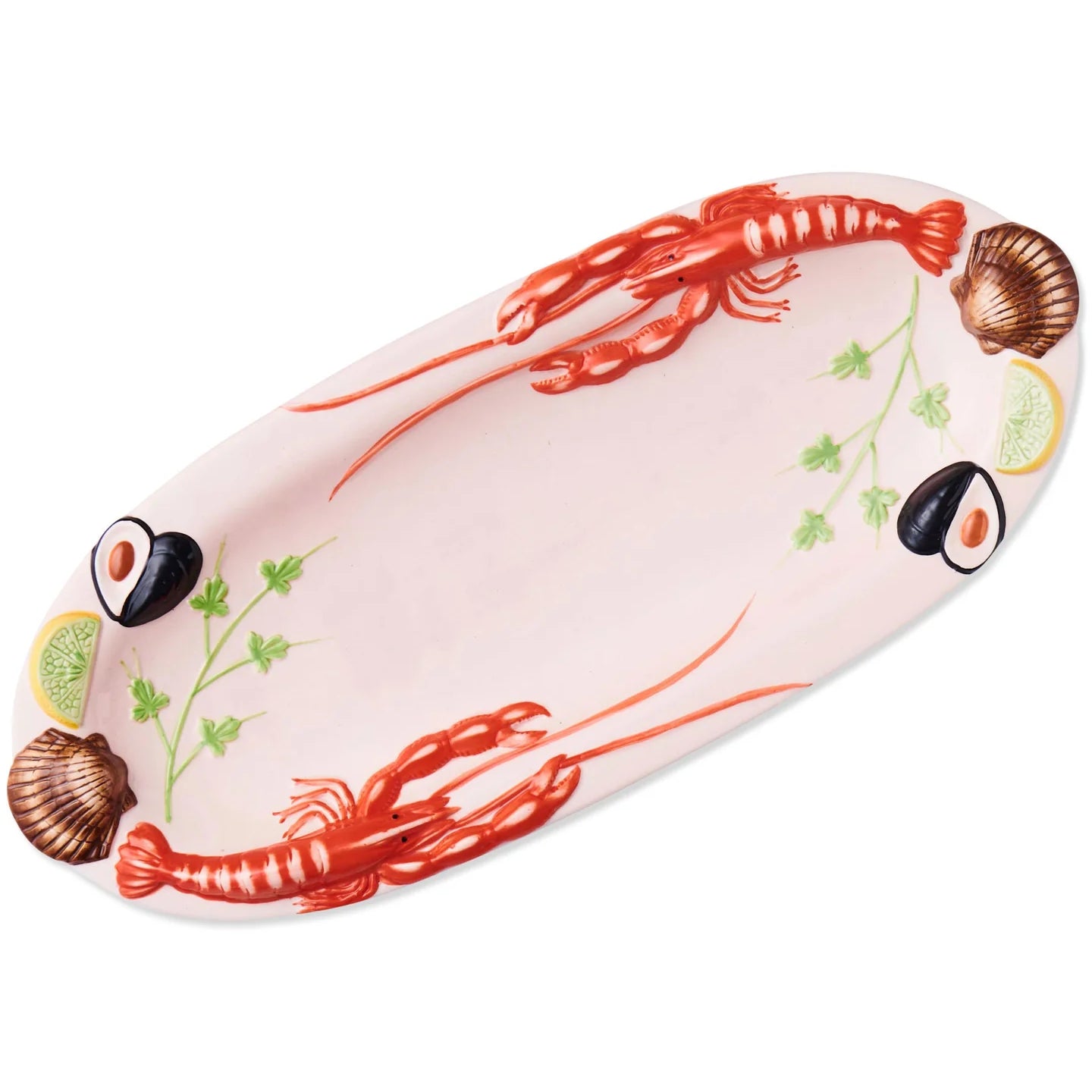Lobster  Bisque Oval Platter Small