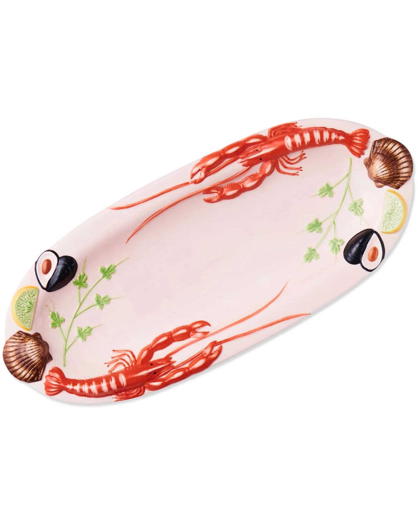 Lobster  Bisque Oval Platter Small