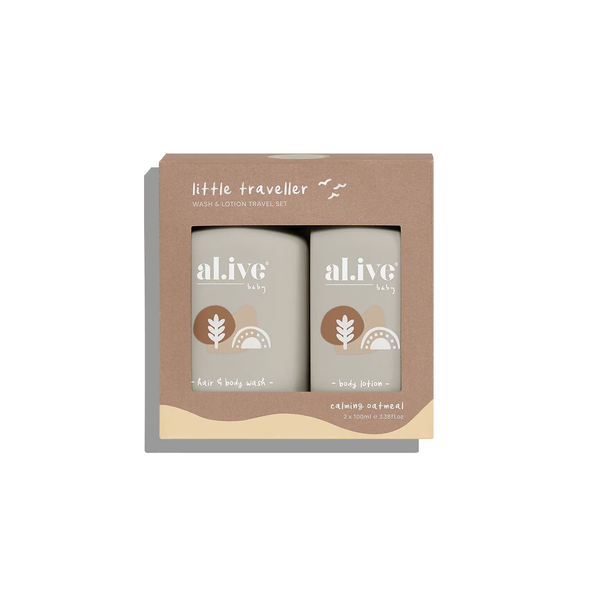 Calming Oatmeal Little Traveller Set