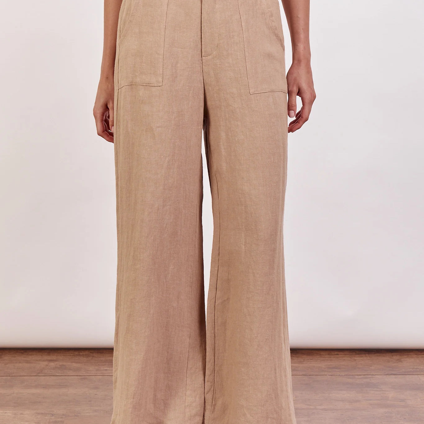 Jude Linen Pants - Camel
