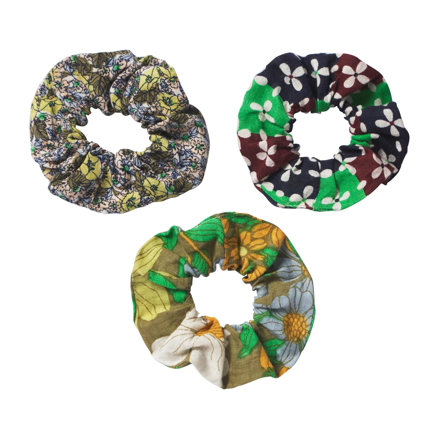Floria Scrunchie Set