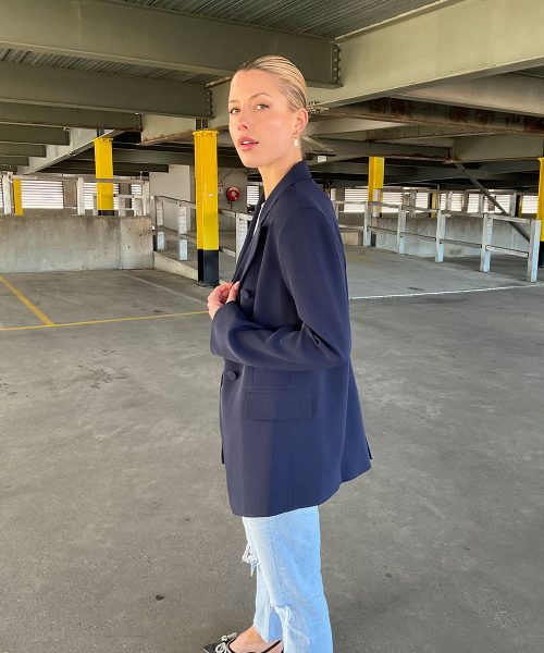 Solid Navy Blazers  - No Stripes