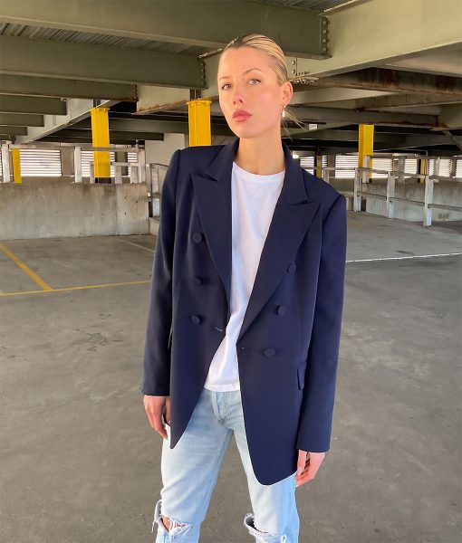 Solid Navy Blazers  - No Stripes