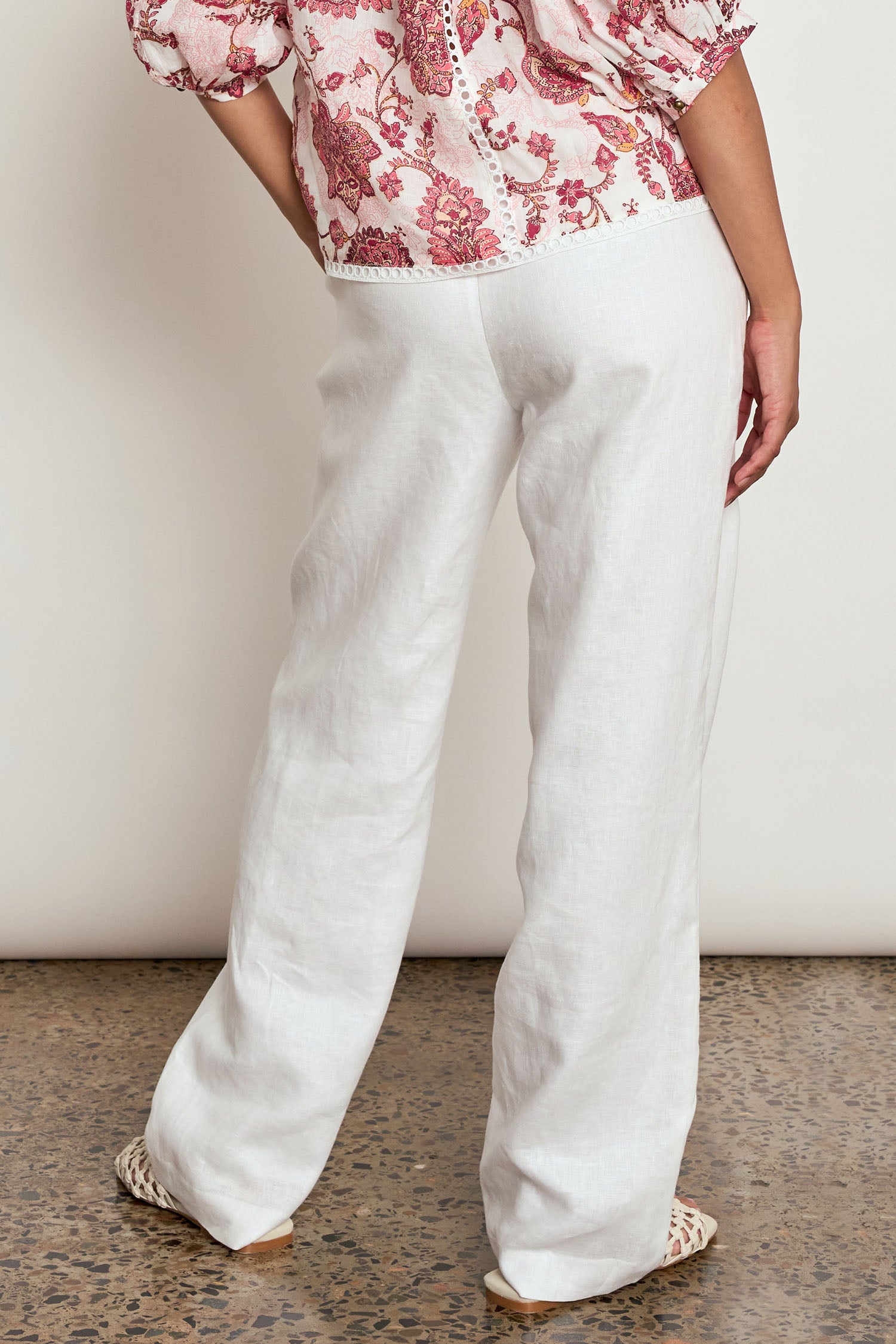 Offset Pant - Porcelain