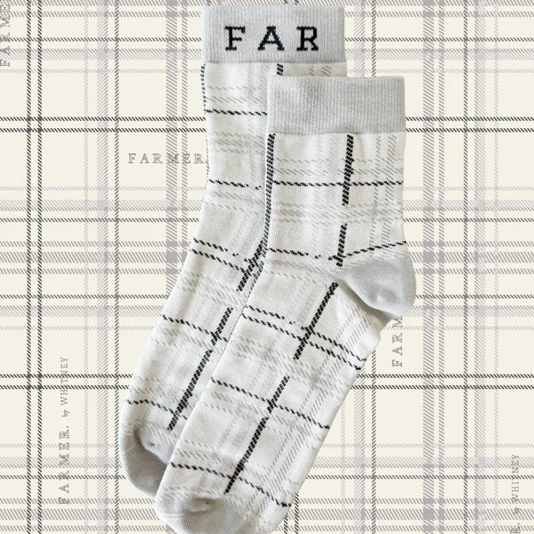 Pasture Plaid  Socks