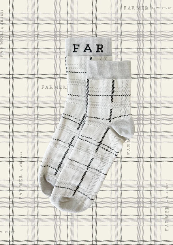 Pasture Plaid  Socks