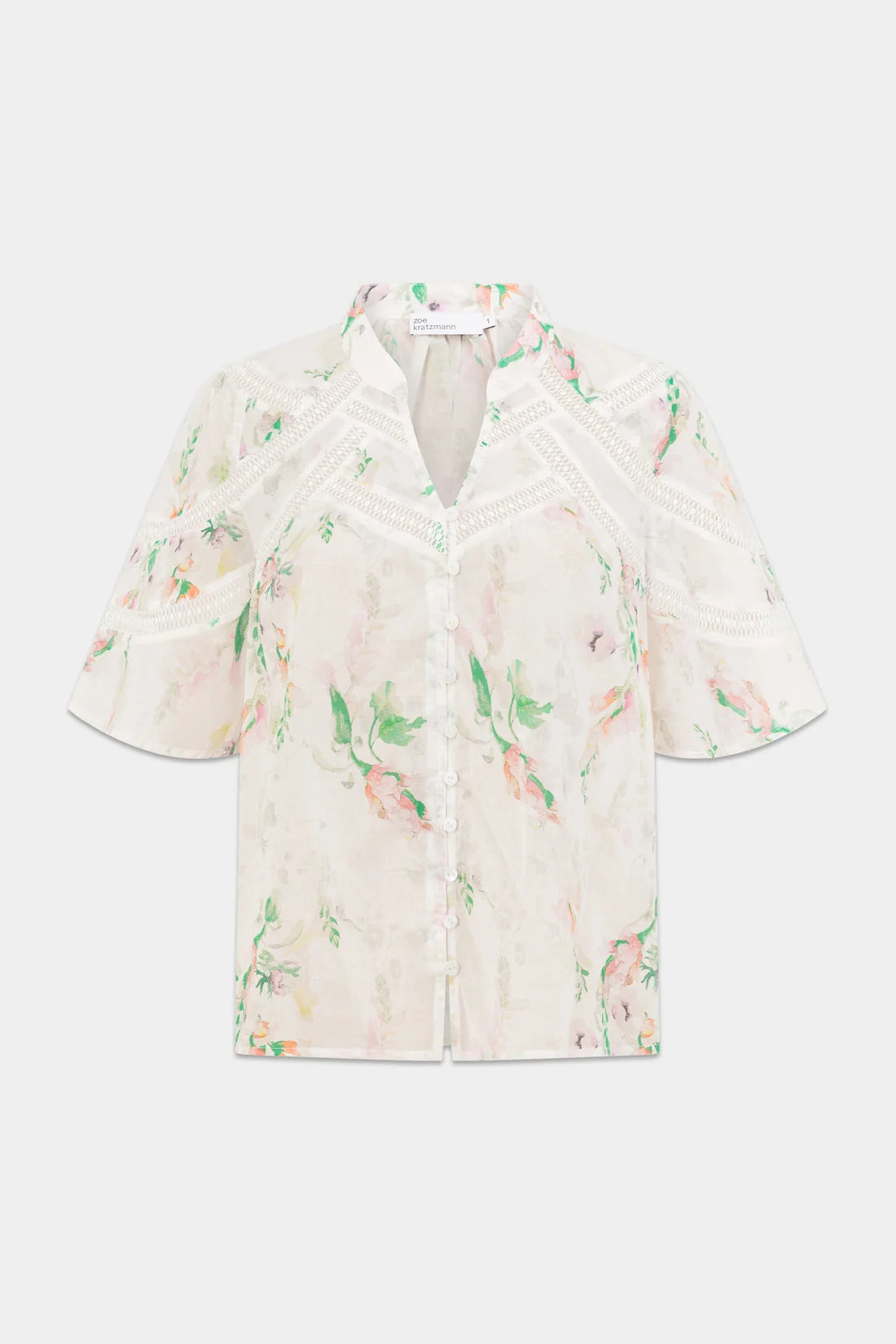 Pulse Top - Painterly Bloom