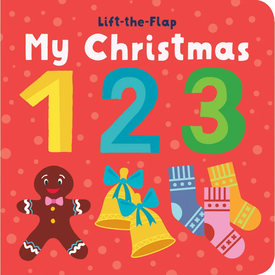 Lift-The-Flap Board Book - My Christmas 123