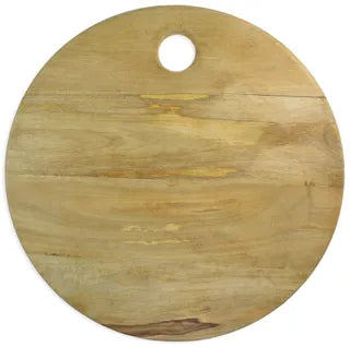 Scully Round Wood Board - Mango Wood