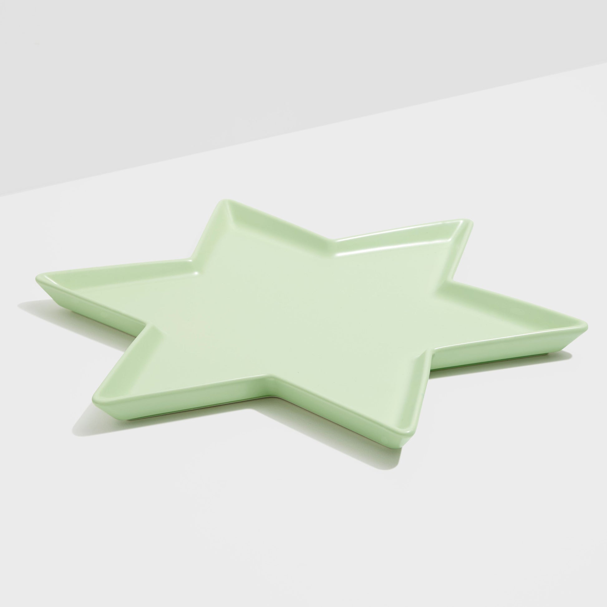 Ceramic Star Platter - Mint
