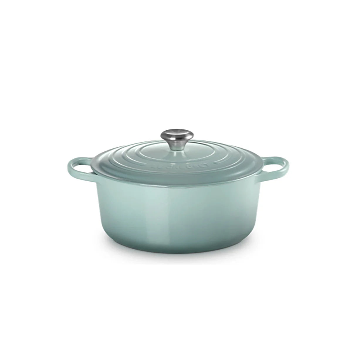 Le Creuset Signature Cast Iron Round Casserole 26cm Sea Salt